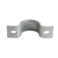 Chain Link 3" (2 7/8" OD) Industrial Facia / Side Wall Mount Chain Link Fence Bracket (Heavy Duty Pressed Steel Hot Dip Galvanized)