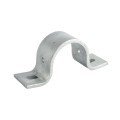 Chain Link 4" Industrial Facia / Side Wall Mount Chain Link Fence Bracket (Heavy Duty Pressed Steel Hot Dip Galvanized)