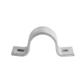 Chain Link 4" Industrial Facia / Side Wall Mount Chain Link Fence Bracket (Heavy Duty Pressed Steel Hot Dip Galvanized)