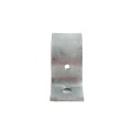 Chain Link 4" Industrial Facia / Side Wall Mount Chain Link Fence Bracket (Heavy Duty Pressed Steel Hot Dip Galvanized)