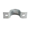 Chain Link 4" Industrial Facia / Side Wall Mount Chain Link Fence Bracket (Heavy Duty Pressed Steel Hot Dip Galvanized)