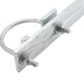 Cantilever Gate Nesting Latch for 3" (2 7/8 OD) Post (Receiver/Latch) (Latch)