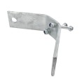 Cantilever Gate Nesting Latch for 4" Post (Receiver/Latch) Meets ASTM