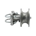 Chain Link 3" [2 7/8" OD] Round Post x 2 1/2" [2 3/8" OD] Heavy Duty Round Gate Frame Cantilever Roller for Sliding Gates (Malleable Steel) (Cantilever Roller)