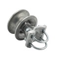 Chain Link 3" [2 7/8" OD] Round Post x 2 1/2" [2 3/8" OD] Heavy Duty Round Gate Frame Cantilever Roller for Sliding Gates (Malleable Steel) (Cantilever Roller)