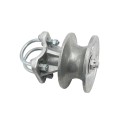 Chain Link 3" [2 7/8" OD] Round Post x 2 1/2" [2 3/8" OD] Heavy Duty Round Gate Frame Cantilever Roller for Sliding Gates (Malleable Steel) (Cantilever Roller)