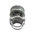 Chain Link 4" Round Post x 2 1/2" [2 3/8" OD] Heavy Duty Round Gate Frame Cantilever Roller for Sliding Gates (Malleable Steel) (Cantilever Roller)