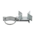Chain Link 4" Heavy-Duty Round Cantilever Slide Gate Guide Bracket (Default)
