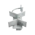 Chain Link 4" Heavy-Duty Round Cantilever Slide Gate Guide Bracket (Default)