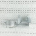 Chain Link 4" Heavy-Duty Round Cantilever Slide Gate Guide Bracket (Default)