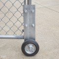 Chain Link Bolt-On Cantilever Gate Wheel Helper for 1 5/8" and 2" [1 7/8" OD] Gate Frames (Installation Shown As Example)