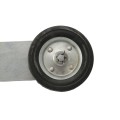 Chain Link Bolt-On Cantilever Gate Wheel Helper for 1 5/8" and 2" [1 7/8" OD] Gate Frames (Galvanized Steel)