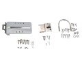 Chain Link Fence Gate DAC 36" Detex Advantex Exit Bar Kit with Plate (Stainless Steel)