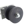 Chain Link 4" Square Post x 2" Square Gate Frame Nylon Cantilever Roller for Sliding Gates (Malleable Steel) (Cantilever Roller)