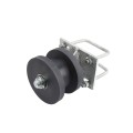 Chain Link 4" Square Post x 2" Square Gate Frame Nylon Cantilever Roller for Sliding Gates (Malleable Steel) (Cantilever Roller)