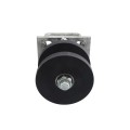 Chain Link 4" Square Post x 2" Square Gate Frame Nylon Cantilever Roller for Sliding Gates (Malleable Steel) (Cantilever Roller)