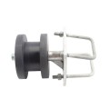 Chain Link 4" Square Post x 2" Square Gate Frame Nylon Cantilever Roller for Sliding Gates (Malleable Steel) (Cantilever Roller)