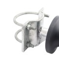 Chain Link 4" Round Post x 2 1/2" [2 3/8" OD] Round Gate Frame Nylon Cantilever Roller for Sliding Gates (Malleable Steel) (Cantilever Roller)