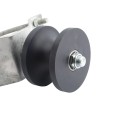 Chain Link 8 5/8" Round Post x 2 1/2" [2 3/8" OD] Round Gate Frame Nylon Cantilever Roller for Sliding Gates (Malleable Steel)
