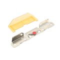 Chain Link DAC 48" Detex Standard Surface Mount Weatherized Exit Bar Only (Anodized Aluminum)
