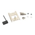 Chain Link DAC 48" Detex Standard Surface Mount Weatherized Exit Bar Only (Anodized Aluminum)