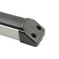 Chain Link DAC 48" Detex Standard Surface Mount Weatherized Exit Bar Only (Anodized Aluminum)