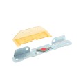 Chain Link DAC 48" Detex Standard Surface Mount Exit Bar Only (Anodized Aluminum)