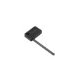 Chain Link DAC 48" Detex Standard Surface Mount Exit Bar Only (Anodized Aluminum)