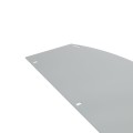 Chain Link DAC Panic Hardware Half Moon Protector (Silver)