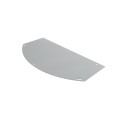 Chain Link DAC Panic Hardware Half Moon Protector (Silver)