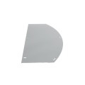 Chain Link DAC Panic Hardware Half Moon Protector (Silver)