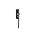 Chain Link DAC Receiver Bracket For Panic Exit (Black) 