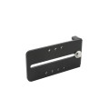 Chain Link DAC Receiver Bracket For Panic Exit (Black) 