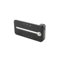 Chain Link DAC Receiver Bracket For Panic Exit (Black) 