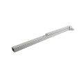 Chain Link Fence Gate DAC 42" Black Detex Standard Exit Bar Kit with Adjustable Mounting Plate