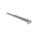 Chain Link Fence Gate DAC 42" Black Detex Standard Exit Bar Kit with Adjustable Mounting Plate
