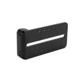 Chain Link Fence Gate DAC 42" Black Detex Standard Exit Bar Kit with Adjustable Mounting Plate