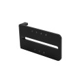 Chain Link Fence Gate DAC 42" Black Detex Standard Exit Bar Kit with Adjustable Mounting Plate