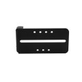 Chain Link Fence Gate DAC 42" Black Detex Standard Exit Bar Kit with Adjustable Mounting Plate