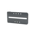 Chain Link Fence Gate DAC 42" Detex Standard Panic Exit Bar Kit with Mounting Plate (Galvanized Steel) (Panic Bars)