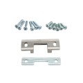 Chain Link Fence Gate DAC 42" Detex Standard Panic Exit Bar Kit with Mounting Plate (Galvanized Steel) (Panic Bars)