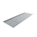 Chain Link Fence Gate DAC 42" Detex Standard Panic Exit Bar Kit with Mounting Plate (Galvanized Steel) (Panic Bars)