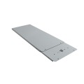 Chain Link Fence Gate DAC 42" Detex Standard Panic Exit Bar Kit with Mounting Plate (Galvanized Steel) (Panic Bars)