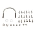 Chain Link Fence Gate DAC 36" Standard Exit Bar Kit with Adjustable Mounting Plate (Aluminum)