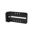 Chain Link Fence Gate DAC 36" Black Detex Standard Exit Bar Kit with Mounting Plate (Anodized Aluminum) (Panic Bars)