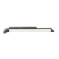 Chain Link Fence Gate DAC 36" Black Detex Standard Exit Bar Kit with Adjustable Mounting Plate (Anodized Aluminum)