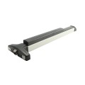 Chain Link Fence Gate DAC 36" Black Detex Standard Exit Bar Kit with Adjustable Mounting Plate (Anodized Aluminum)
