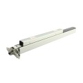 Chain Link Fence Gate DAC 36" Black Detex Standard Exit Bar Kit with Adjustable Mounting Plate (Anodized Aluminum)