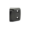 Chain Link Fence Gate DAC 36" Black Detex Standard Exit Bar Kit with Adjustable Mounting Plate (Anodized Aluminum)
