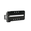 Chain Link Fence Gate DAC 36" Black Detex Standard Exit Bar Kit with Adjustable Mounting Plate (Anodized Aluminum)